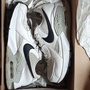 Silver and White air force 1s